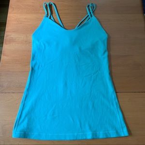 Lululemon Tank with Strappy Back Detail, Size 6